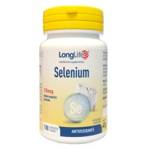 LongLife Selenium Integratore Antiossidante 100 Compresse