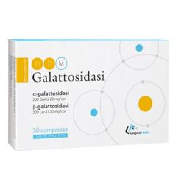 DDM Galattosidasi Integratore a base di -galattosidasi e -galattosidasi 30 compresse