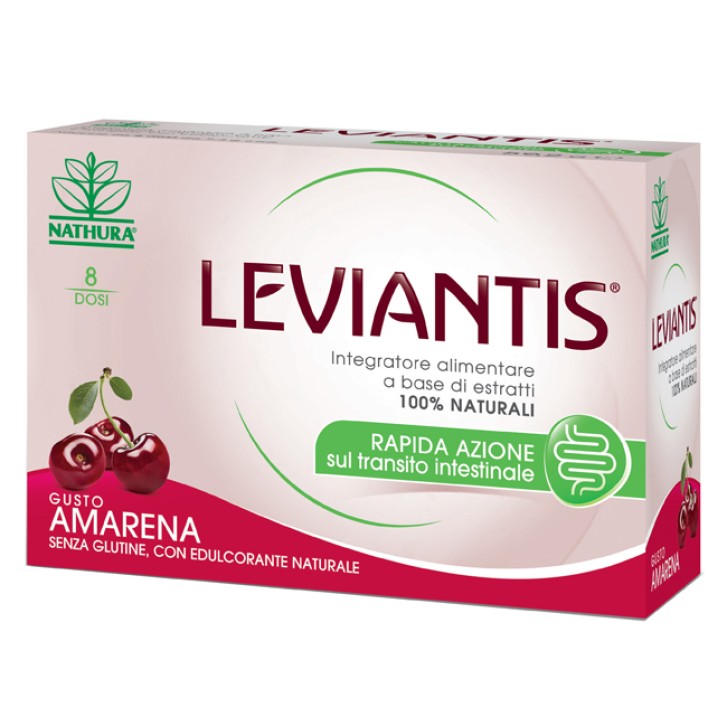 Leviantis integratore intestinale gusto Amarena 16 Buste