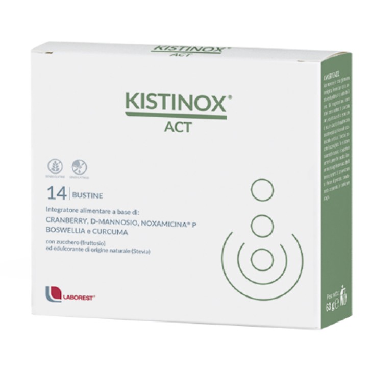 Laborest Kistinox Act integratore per vie urinarie 14 bustine