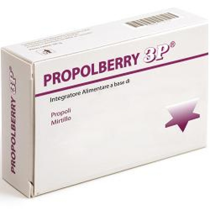Propolberry 3P Integratore per le difese Immunitarie 30 compresse