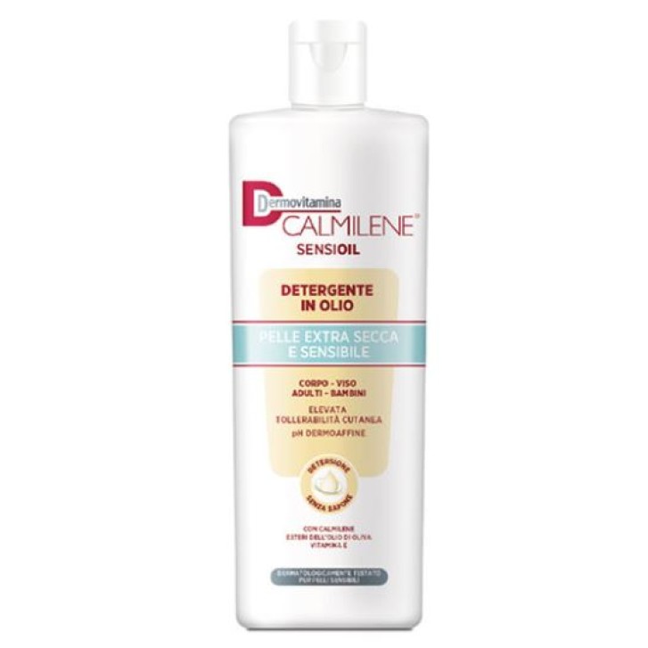 Dermovitamina Calmilene Sensioil olio detergente per pelle extra secca 500 ml