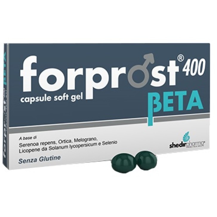 Forprost 400 beta integratore per la prostata 15 capsule