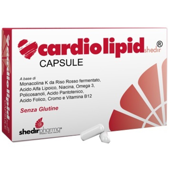 Cardiolipid Integratore per il colesterolo 30 Capsule