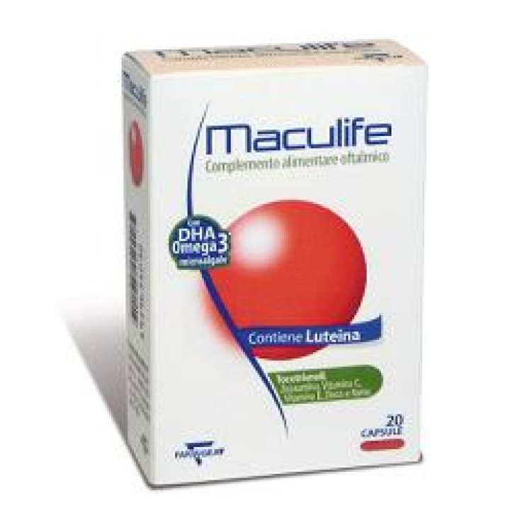 Maculife Integratore per la maculopatia 20 compresse