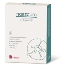Tiobec 400 integratore metabolismo energetico 40 Compresse Fast-Slow