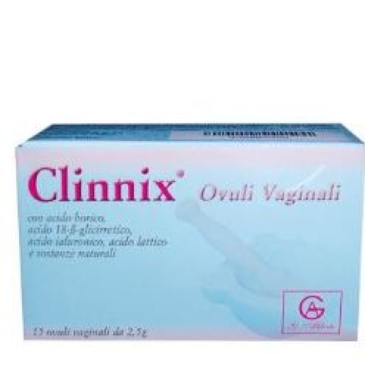 Clinnix Ovuli vaginali 15 pezzi da 2,5 Gr.