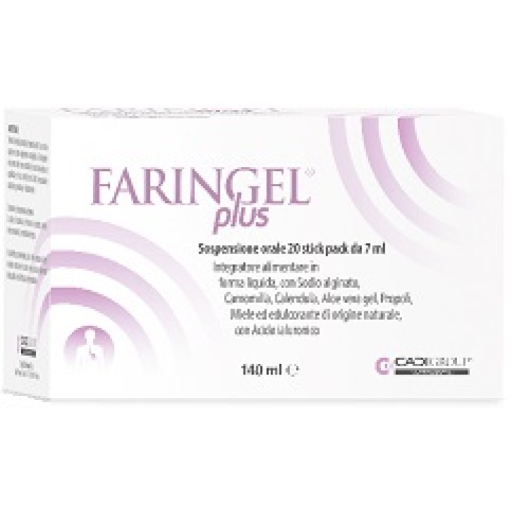 Faringel Plus integratore contro reflusso gastroesofageo 20 Stick Pack