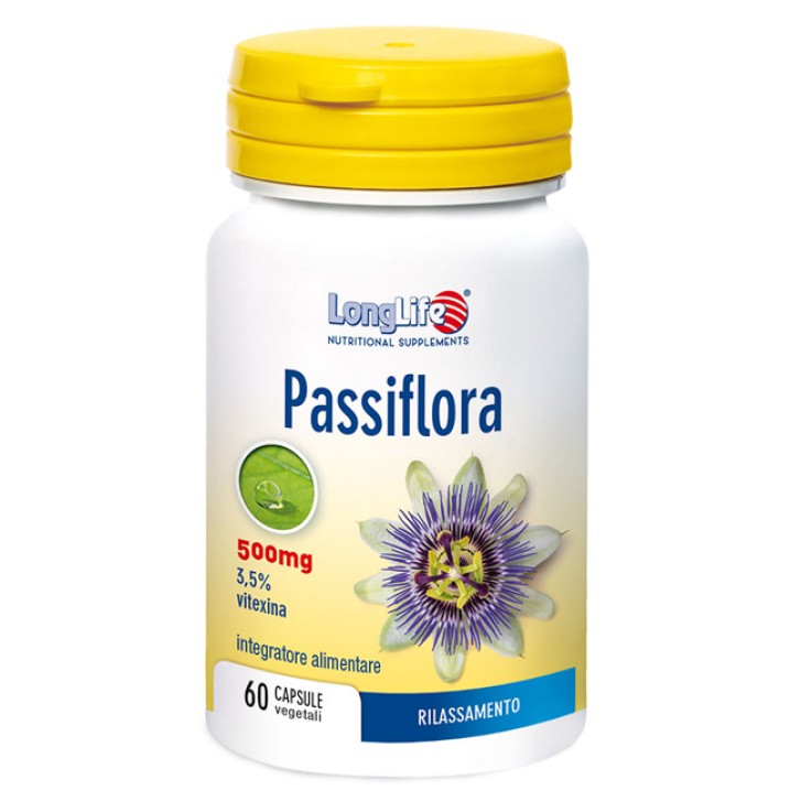 Longlife Passiflora Integratore per il relax 60 capsule