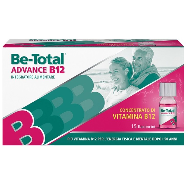Be-Total Advance B12 Integratore di Vitamina B12 15 flaconcini