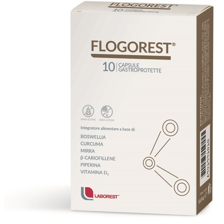 Flogorest integratore antiossidante 10 capsule