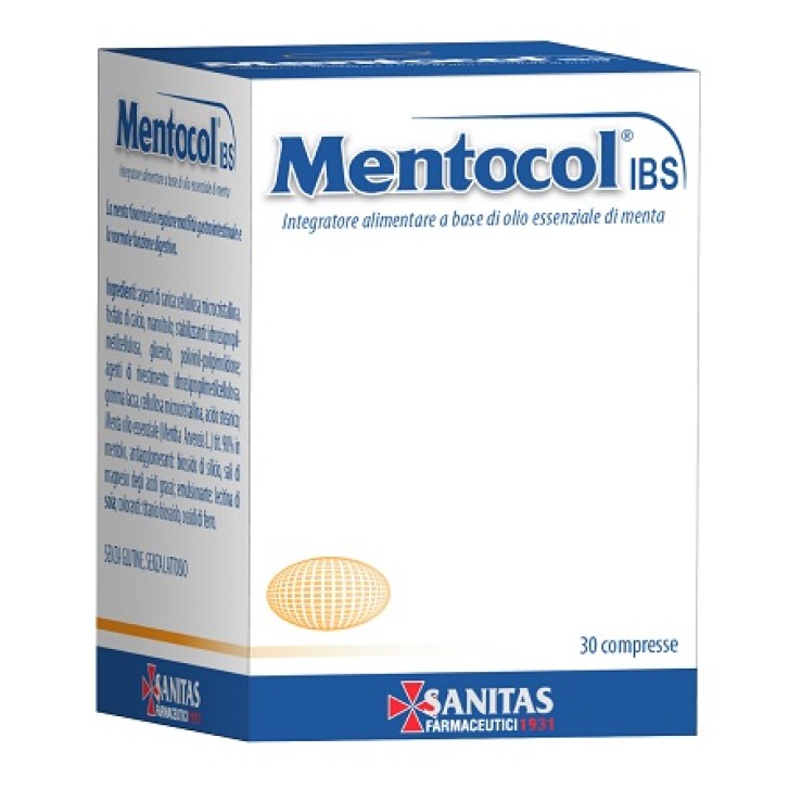 MENTOCOL IBS Integratore alimentare per la funzione digestiva 30 compresse