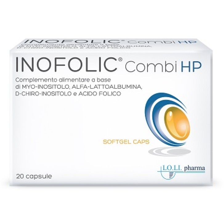 Inofolic Combi HP integratore a base di acido folico 20 Capsule