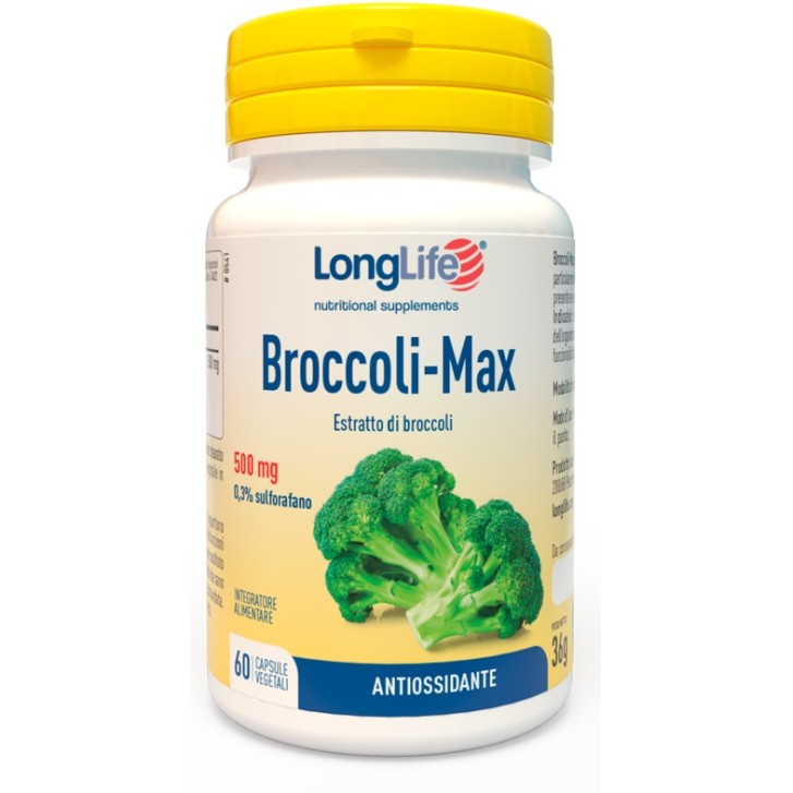 Longlife Broccoli Max Integratore per le funzioni digestive 60 capsule