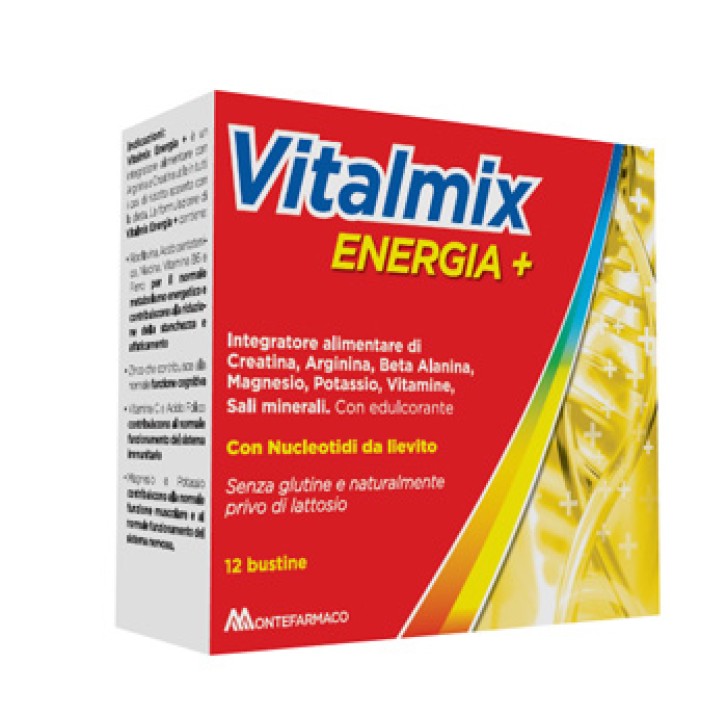 Vitalmix Energia+ integratore energetico 12 Bustine