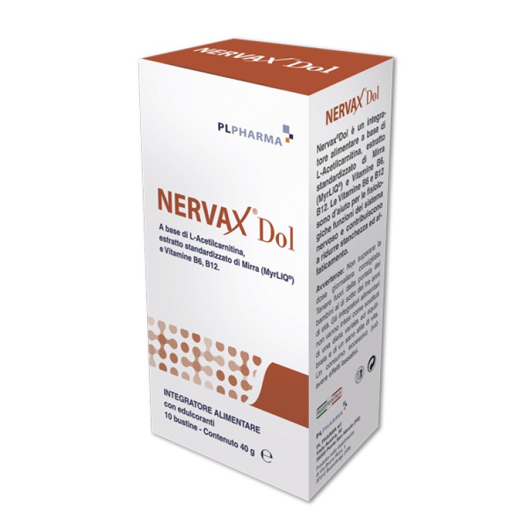 Nervax Dol integratore per stanchezza ed affaticamento 10 bustine