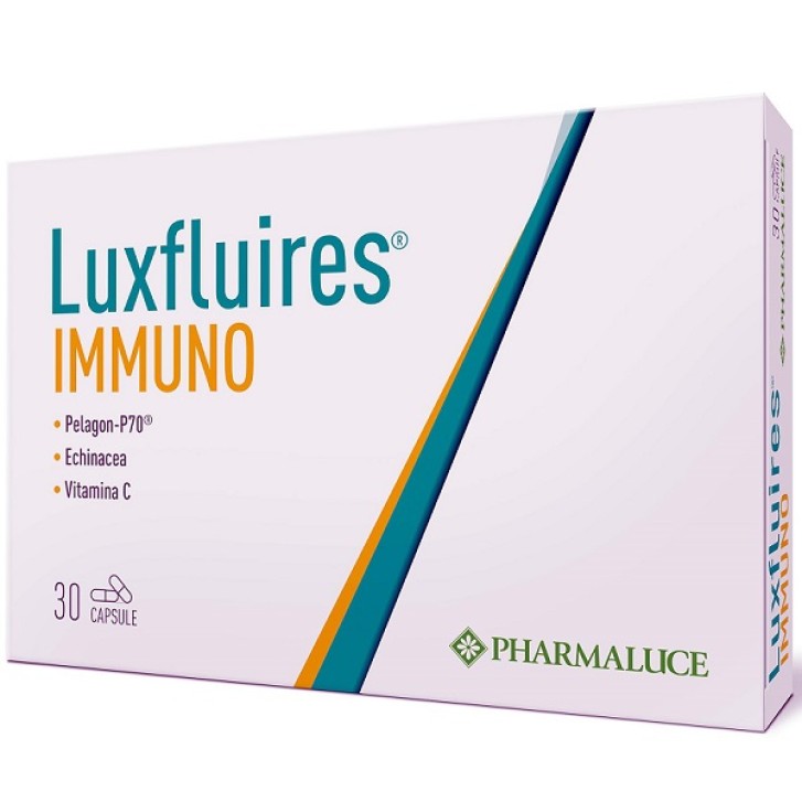 Luxfluires Immuno integratore per il sistema immunitario 30 capsule