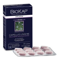 Biokap integratore anticaduta miglio donna forte 60 compresse