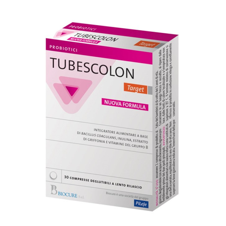 Tubescolon target integratore per la flora intestinale 30 compresse