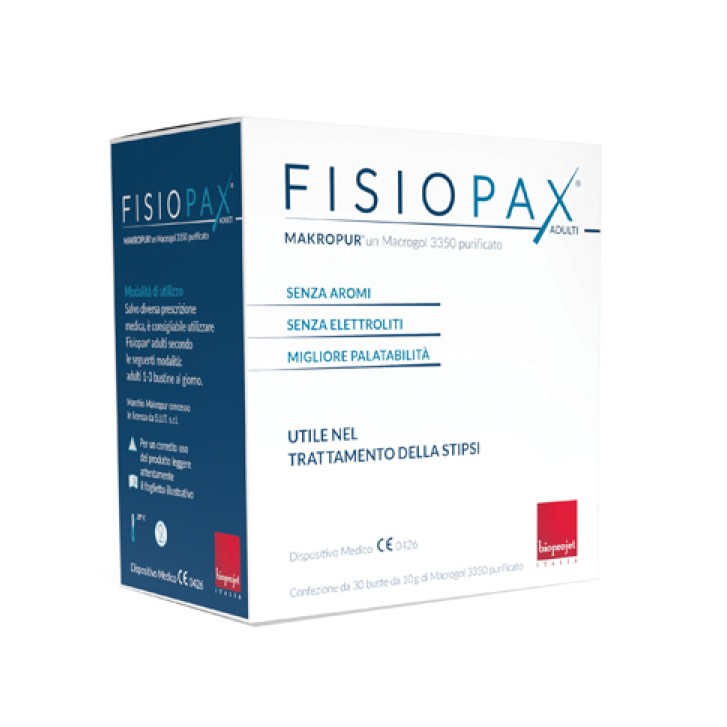 Fisiopax adulti per regolarit dell'intestino 30 bustine