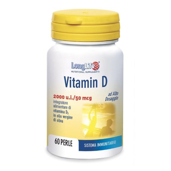 Longlife Vitamina D per il sistema Immunitario 60 perle