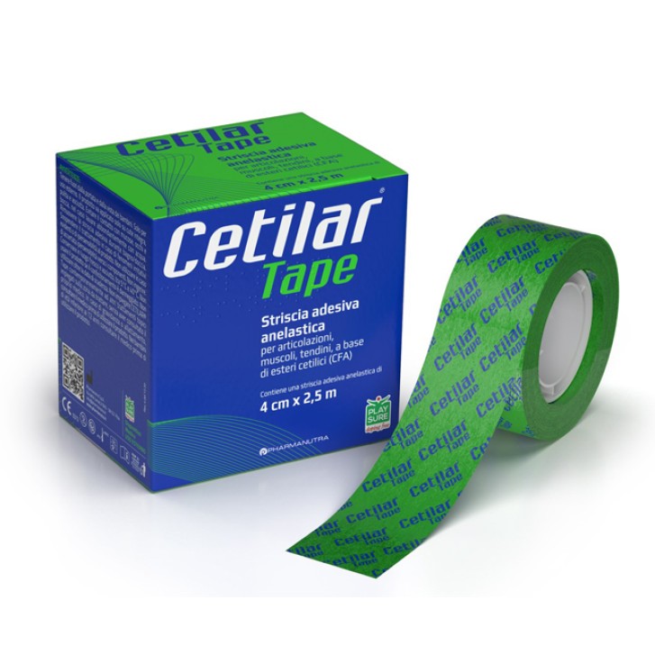 Pharmanutra Cetilar Tape striscia adesiva anelastica per dolori articolari 4 cm x 2,5 m