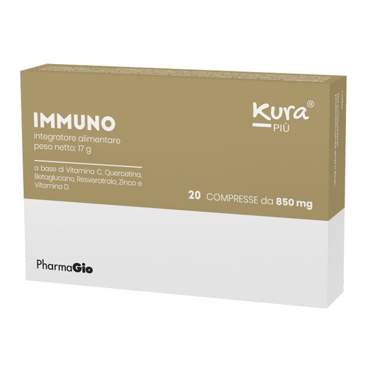 Kura pi Immuno integratore per il sistema immunitario 20 compresse