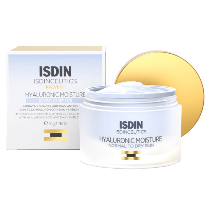 Isdin Isdinceutics Hyaluronic Moisture Crema Pelle Da Normale A Secca 50 Ml