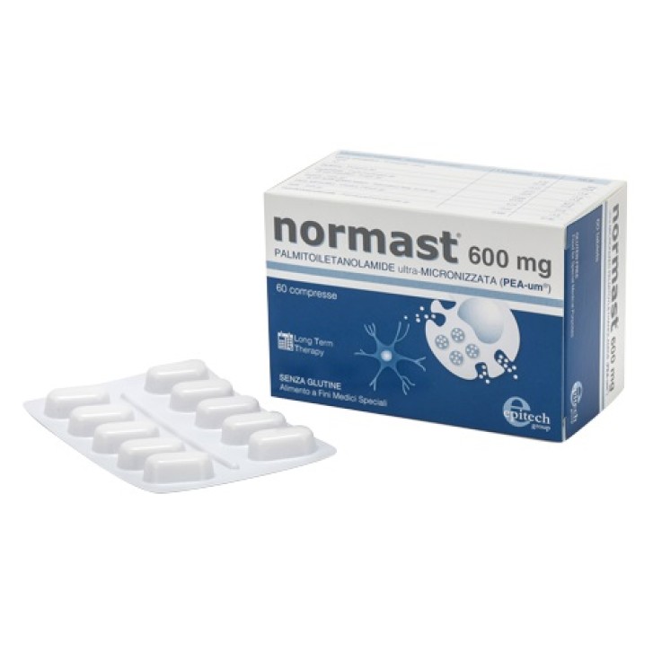 Normast 600 mg Integratore con palmitoiletanolamide 60 compresse