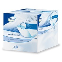 Tena  Wash Glove guanti per l'igiene 50 pezzi