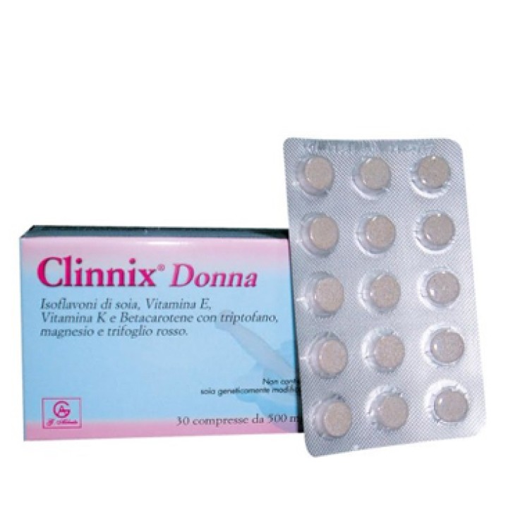 Clinnix donna integratore per la menopausa 30 compresse