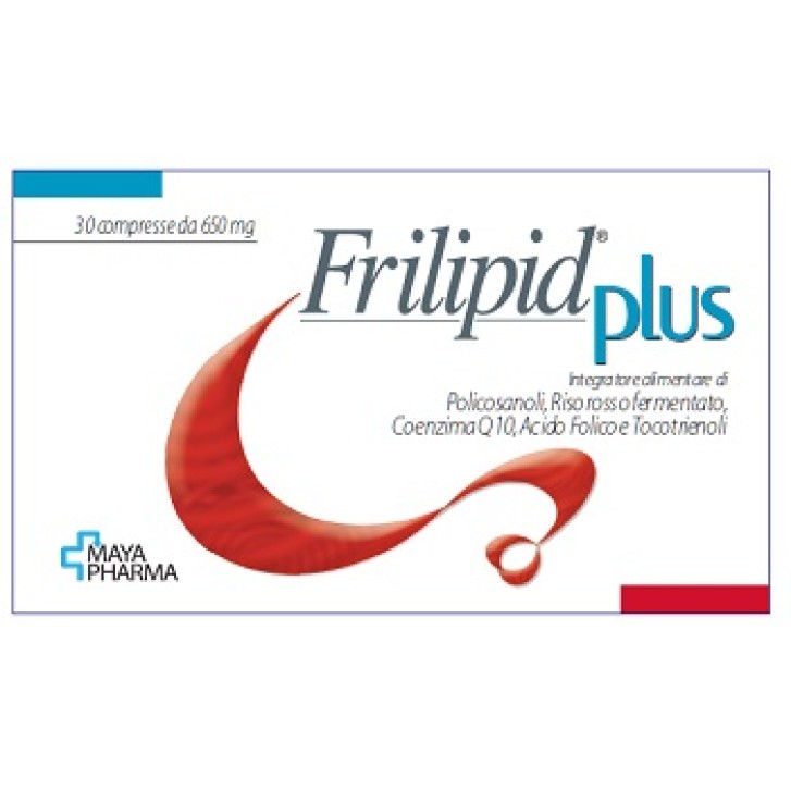 Frilipid Plus Integratore naturale per il colesterolo 30 Compresse