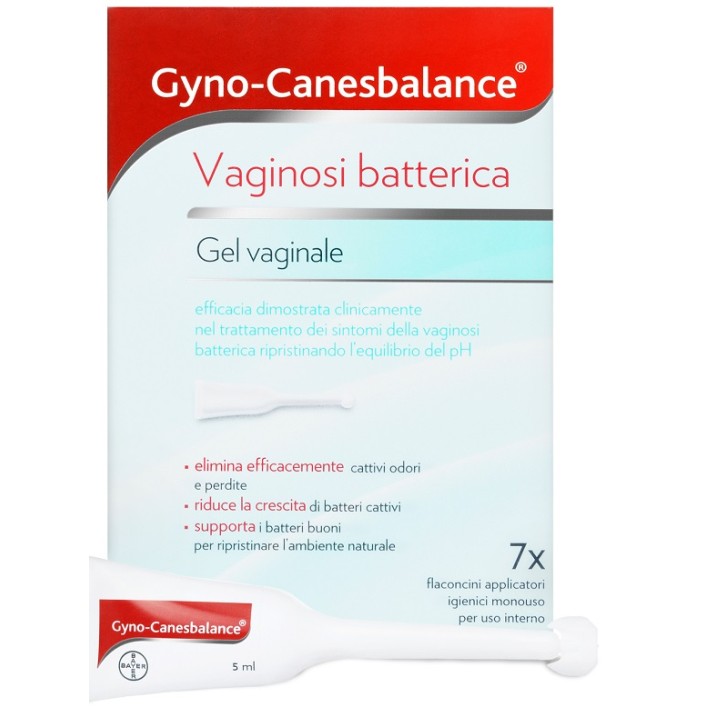 Gyno-Canesbalance Gel vaginale per vaginosi e infezioni vaginali 7 flaconcini monouso