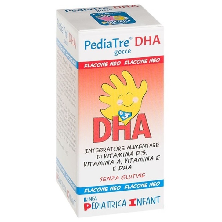 Pediatre DHA Gocce per il sistema Immunitario dei bambini 5 Ml