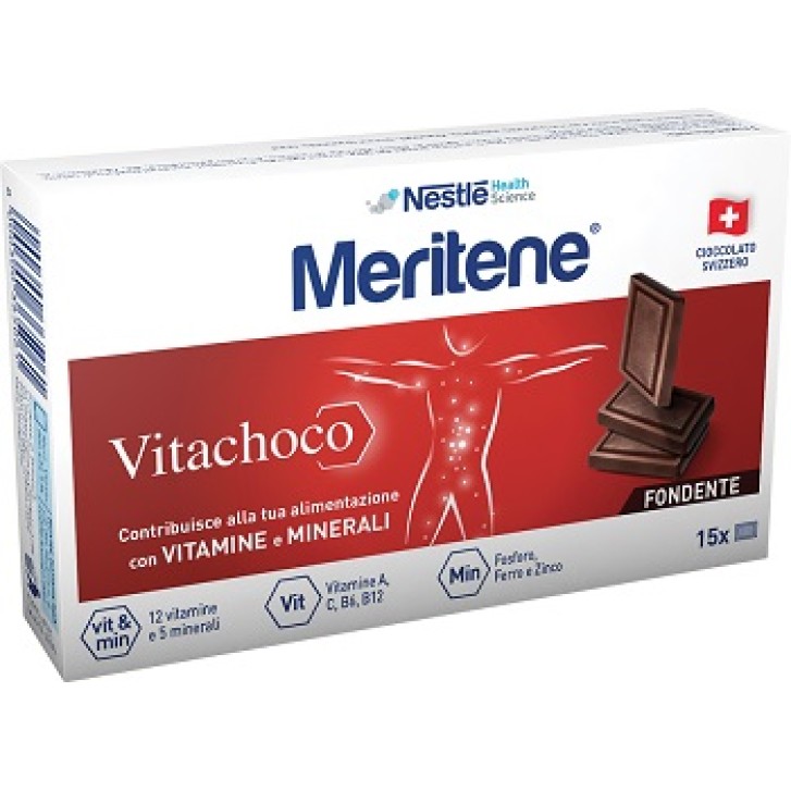 Meritene Vitachoco Fondente integratore di vitamine e minerali  75 gr