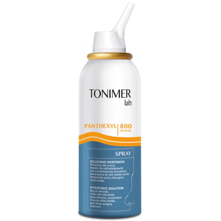 Tonimer Lab Panthexyl  soluzione spray con acqua di mare 100 Ml