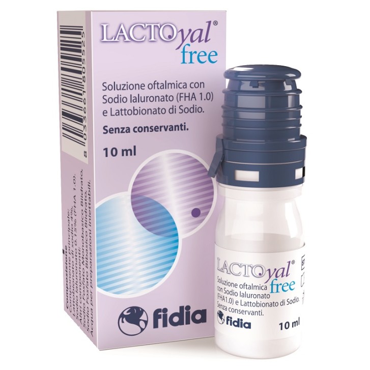Lactoyal free soluzione oftalmica 10ml