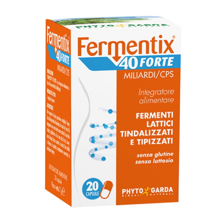 Phyto Garda FERMENTIX  forte integratore di fermenti lattici 20 capsule