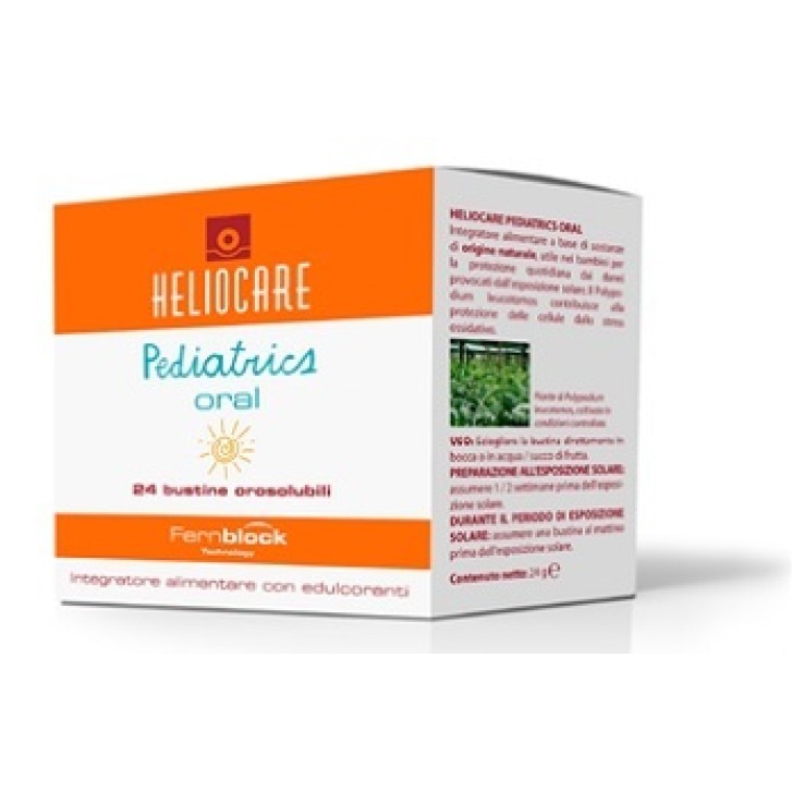 Heliocare Pediatrics Oral integratore antiossidante per bambini 24 bustine