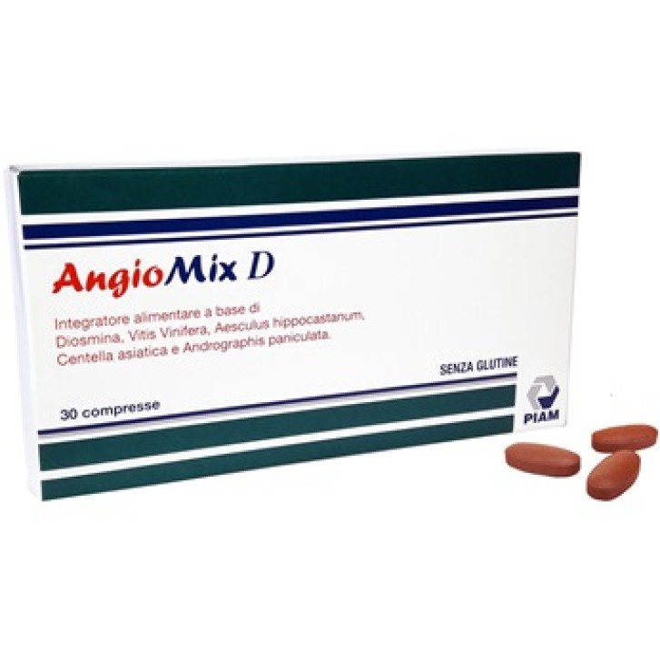 Angiomix integratore antiossidante e per la la funzionalit del microcircolo 30 compresse