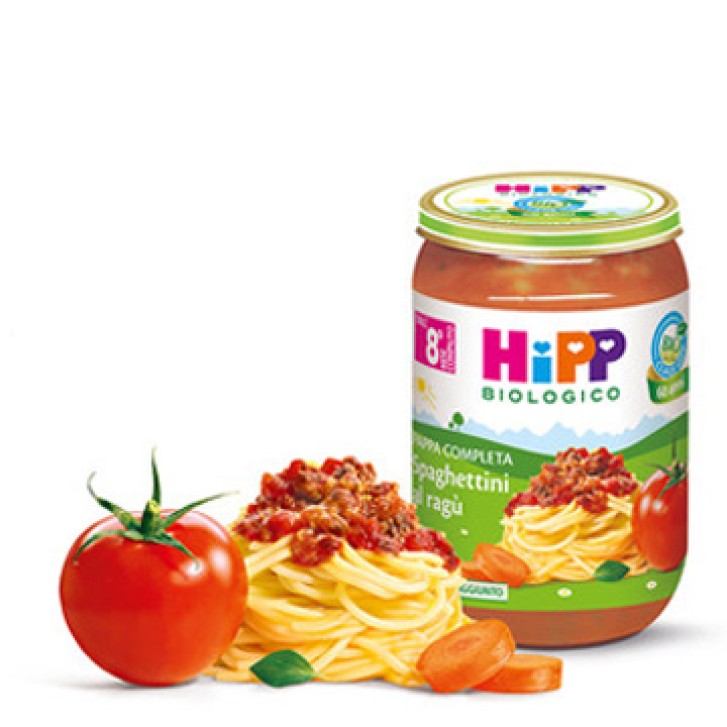 Hipp Biologico Pappa Pronta Spaghettini Al Rag 220 g
