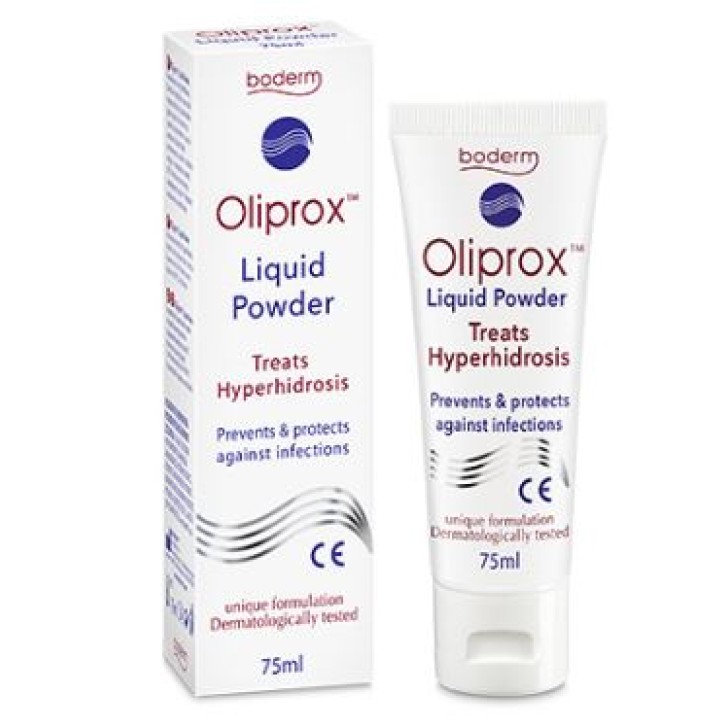 Logofarma Oliprox polvere liquida per iperidrosi 75 ml