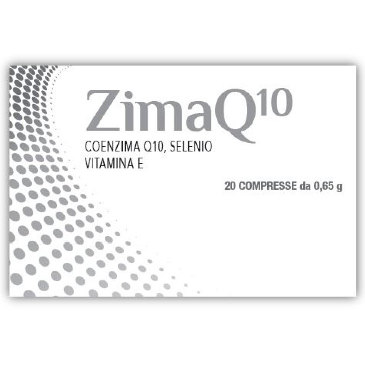 ZimaQ10 integratore antiossidante 20 compresse
