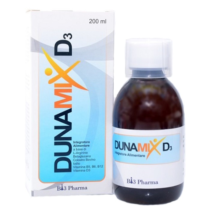 Dunamix integratore con vitamina D3 200 Ml