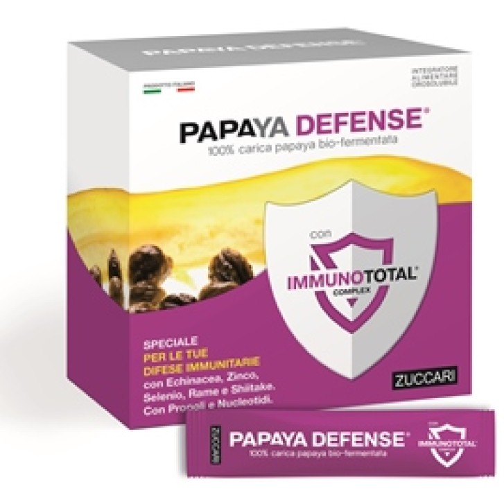 Zuccari Papaya Defense integratore antiossidante 30 stick
