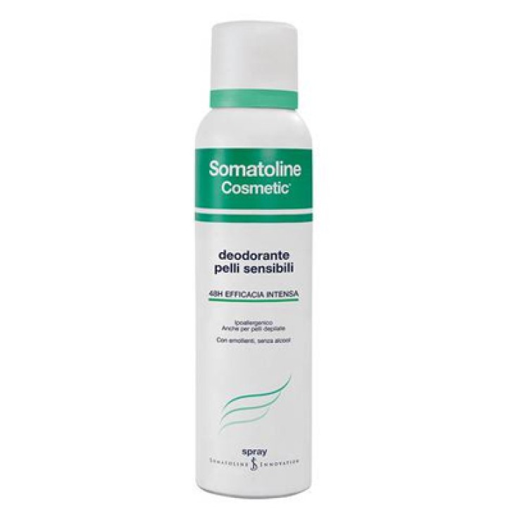 Somatoline Cosmetic Deodorante Spray Pelli Sensibili 150 ml