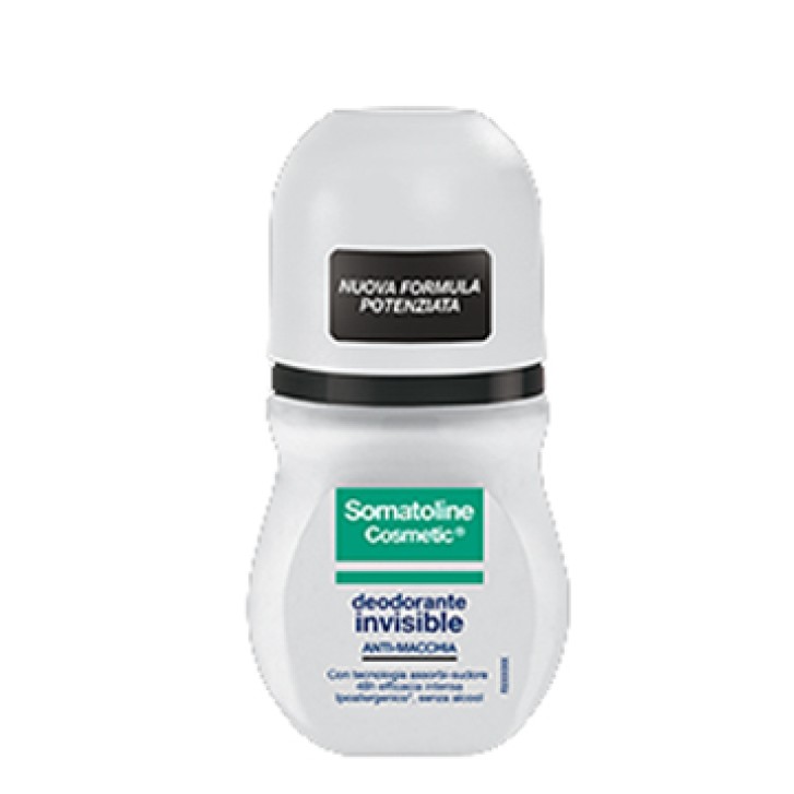 Somatoline Cosmetic Deodorante Invisibile Roll-On Antimacchia 50 ml