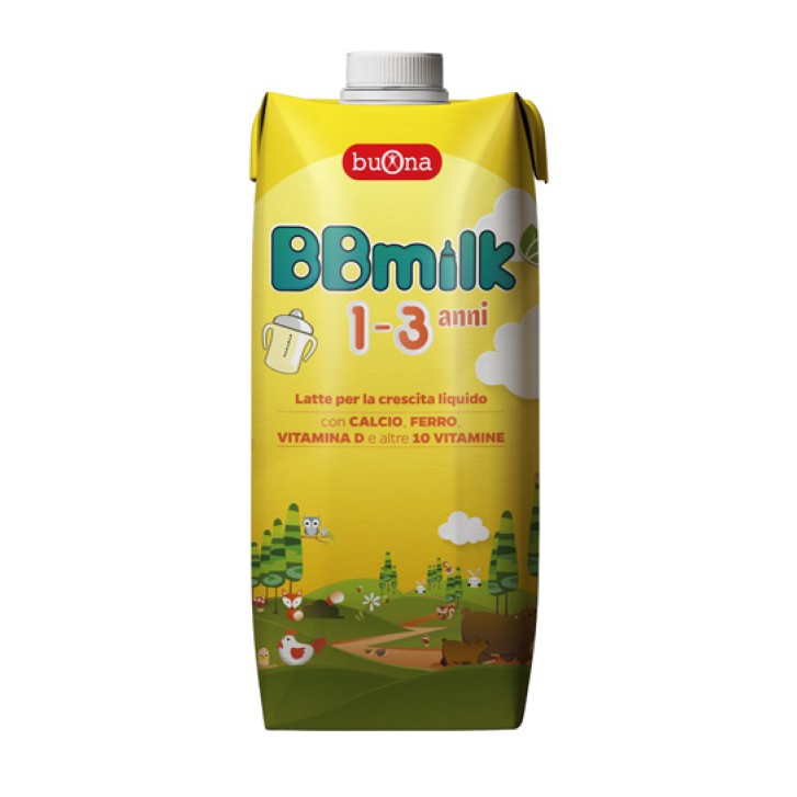 BBMILK LIQUIDO 1 3 anni latte di crescita 500 ml