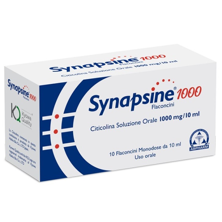 Synapsine 1000 Integratore per Sistema Nervoso 10 flaconcini