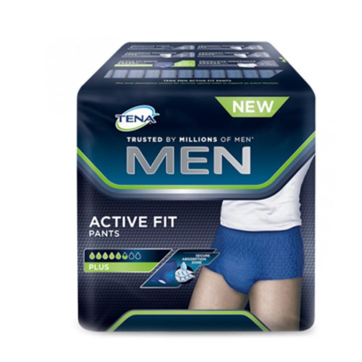 Tena Men Pants Active Fit Mutanda assorbente taglia L 8 pezzi